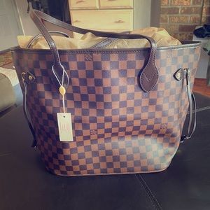 Checkered bag